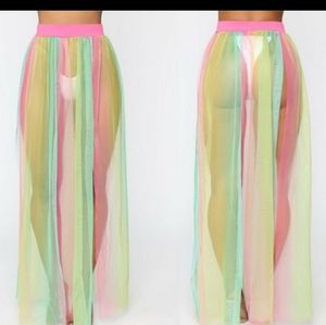 Festival Mesh Skirt
